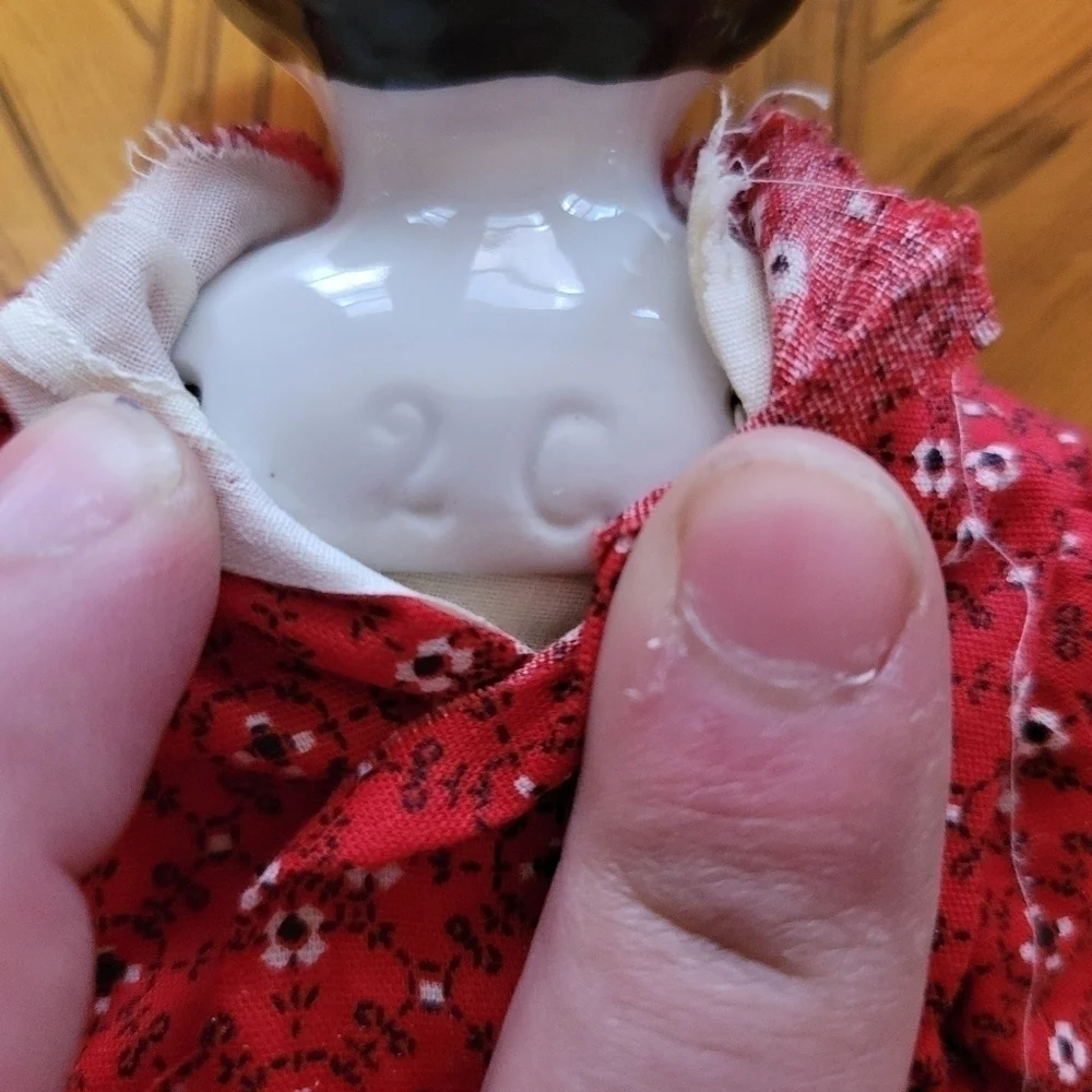 Vintage Doll with Handmade Clothing